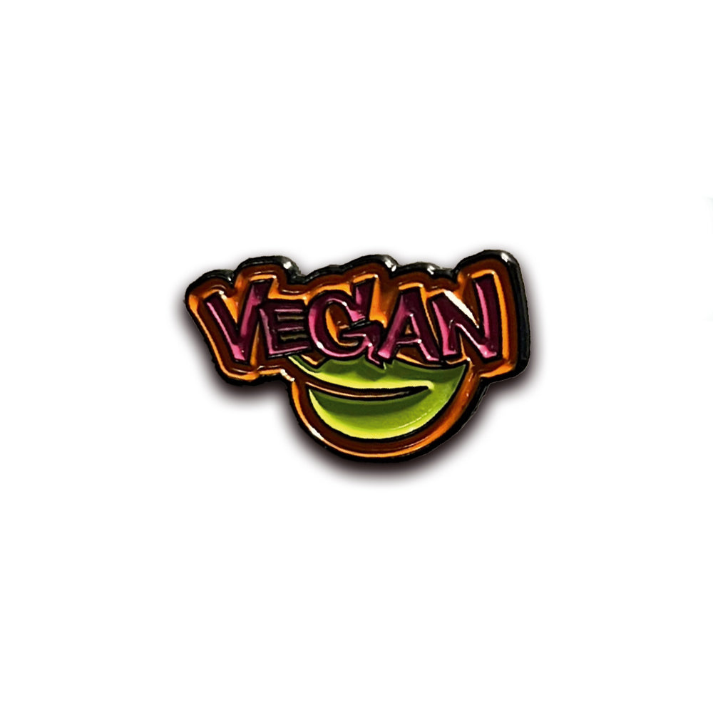 Metal-Pin Vegan von GegenVind